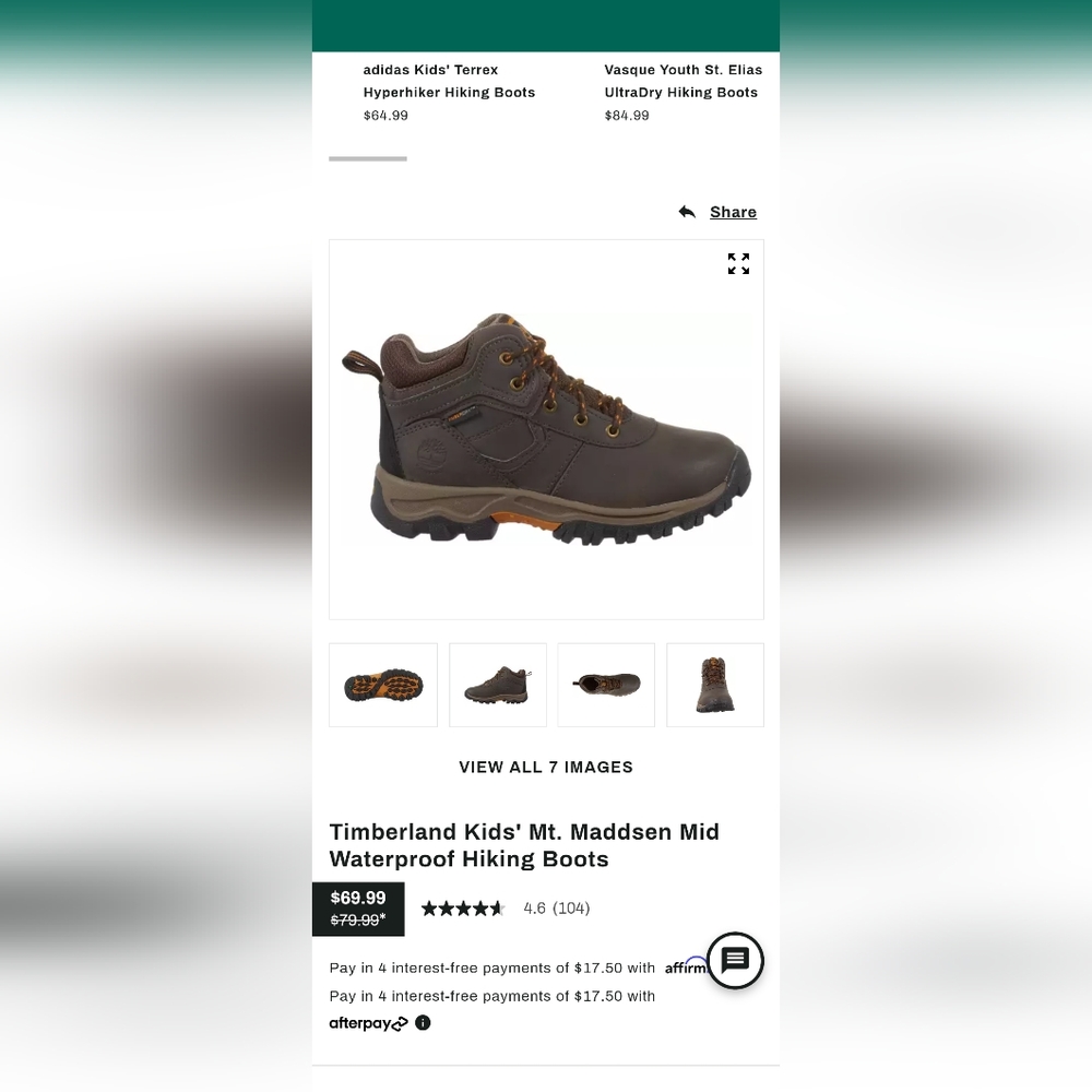 Timberland Timberdry boots